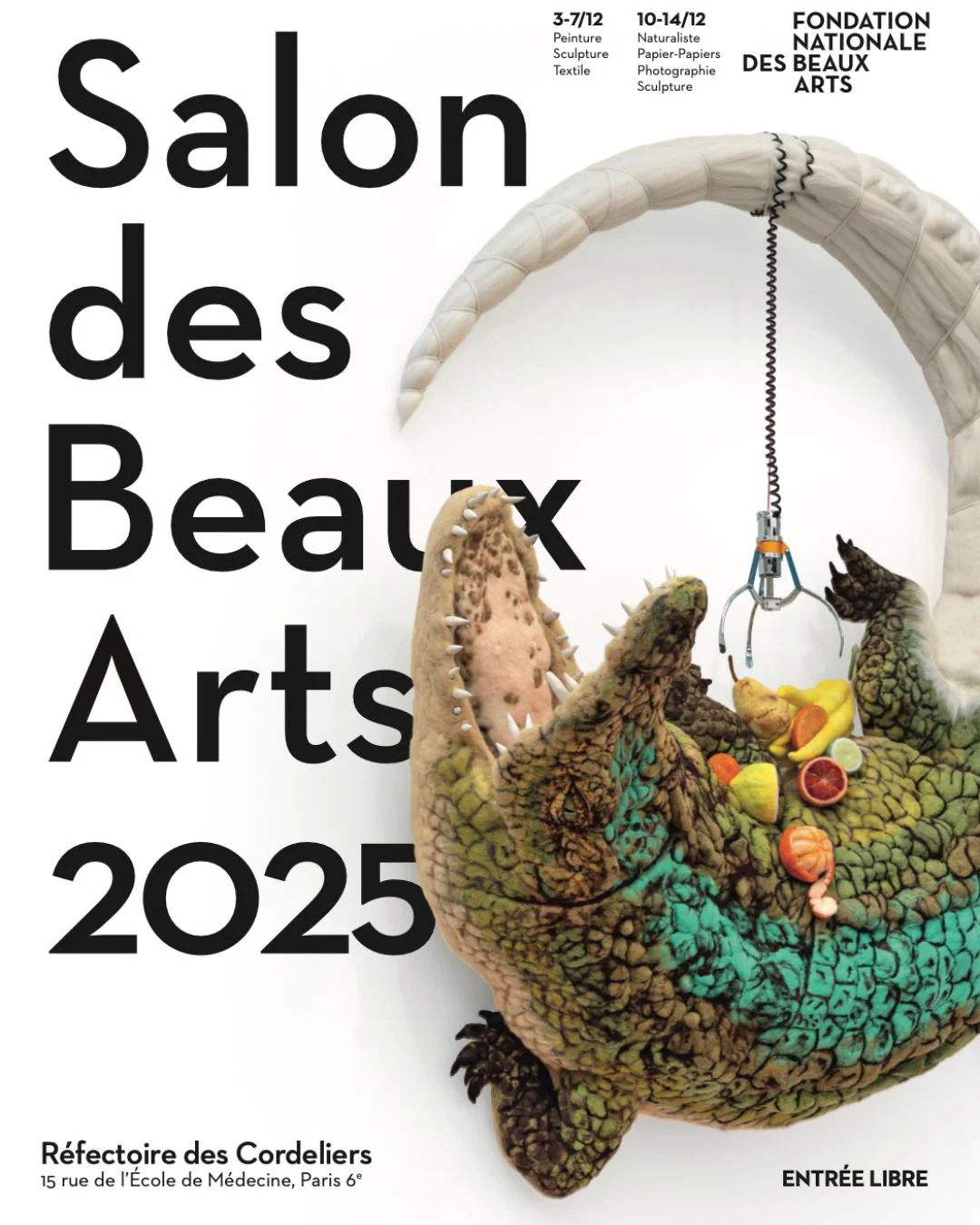 Carton Salon des Beaux Arts 2025