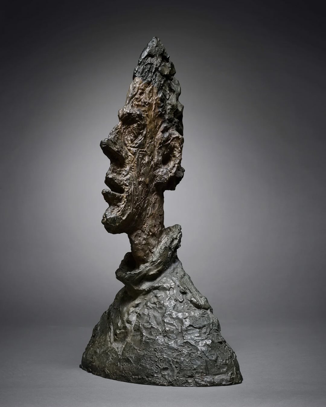 Grande tête mince - Giacometti