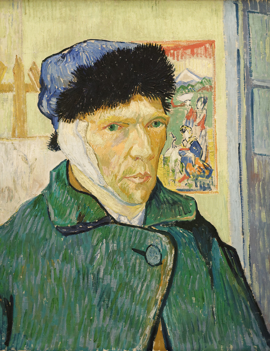Van Gogh - Autoportrait à l'oreille bandée (1889)