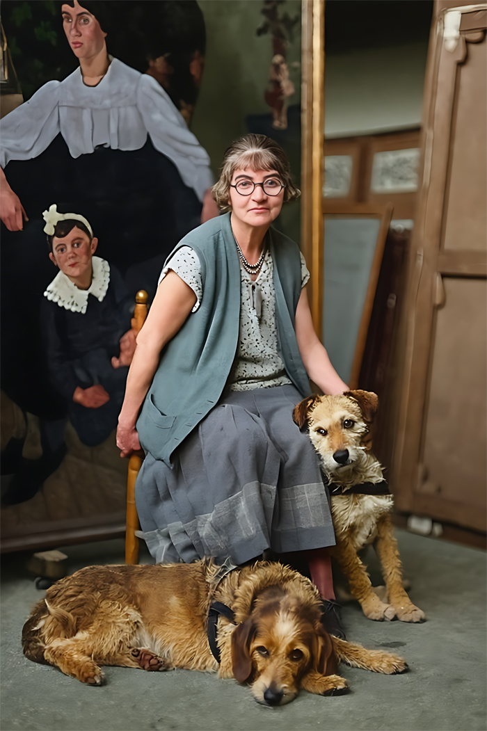 Suzanne Valadon (colorisation)