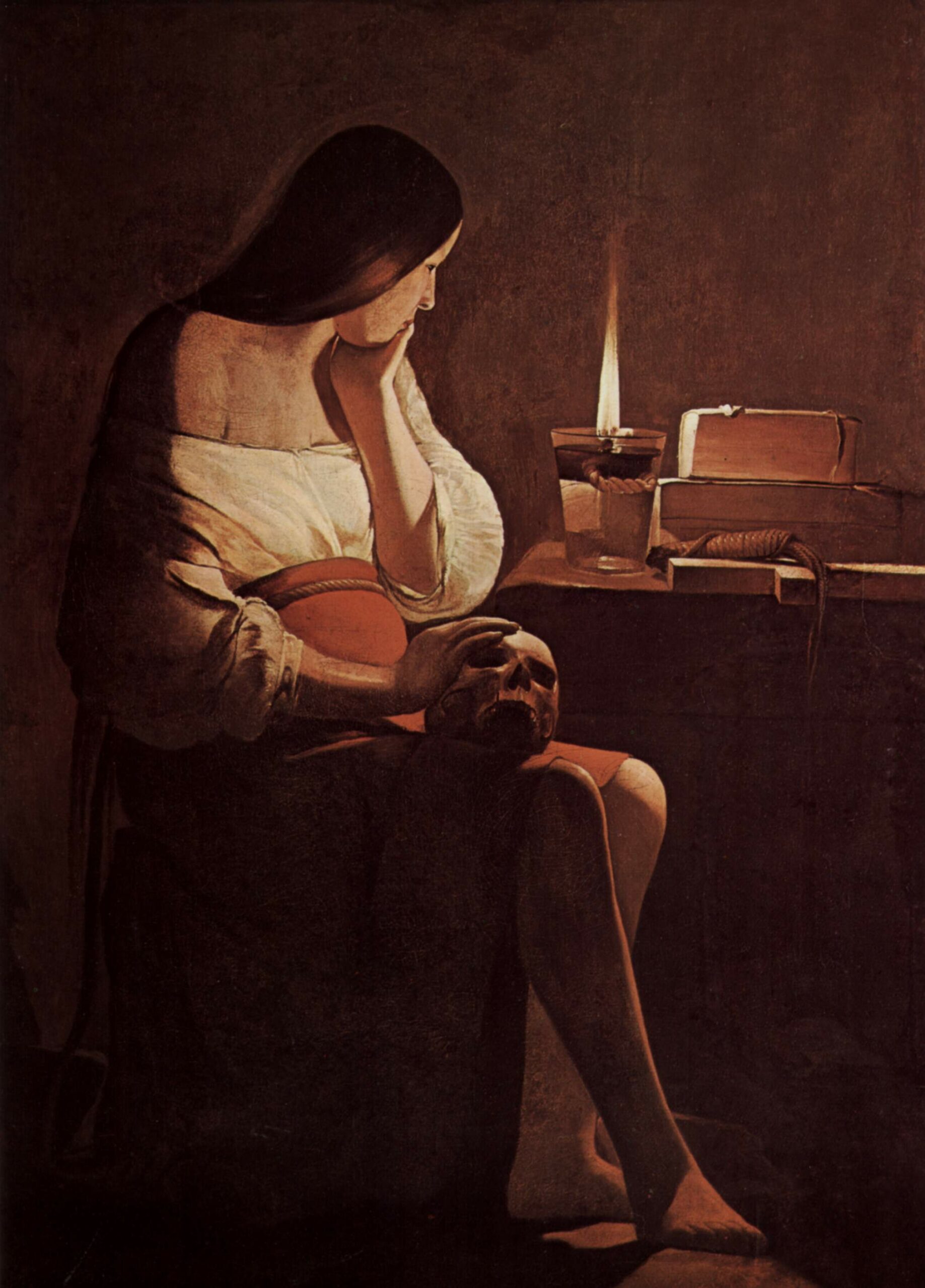 Georges de la Tour - Madeline à la veilleuse