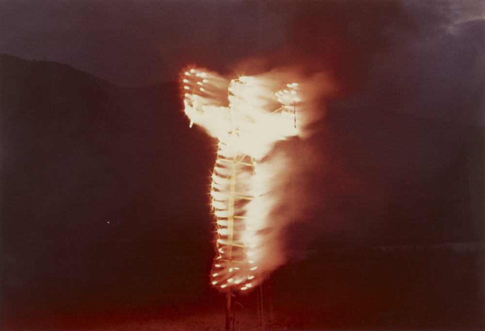 Ana Mendieta - Silouhette de feu - 1976