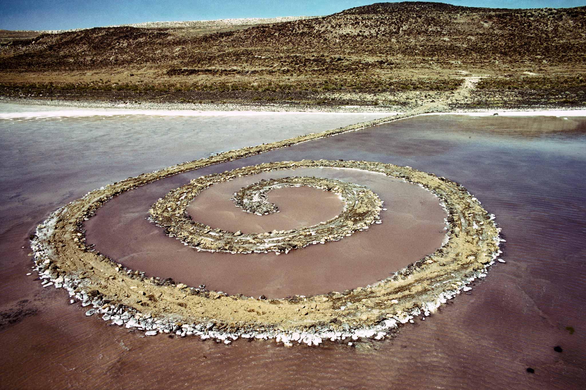 Robert Smithson, Spiral Jetty (1970)